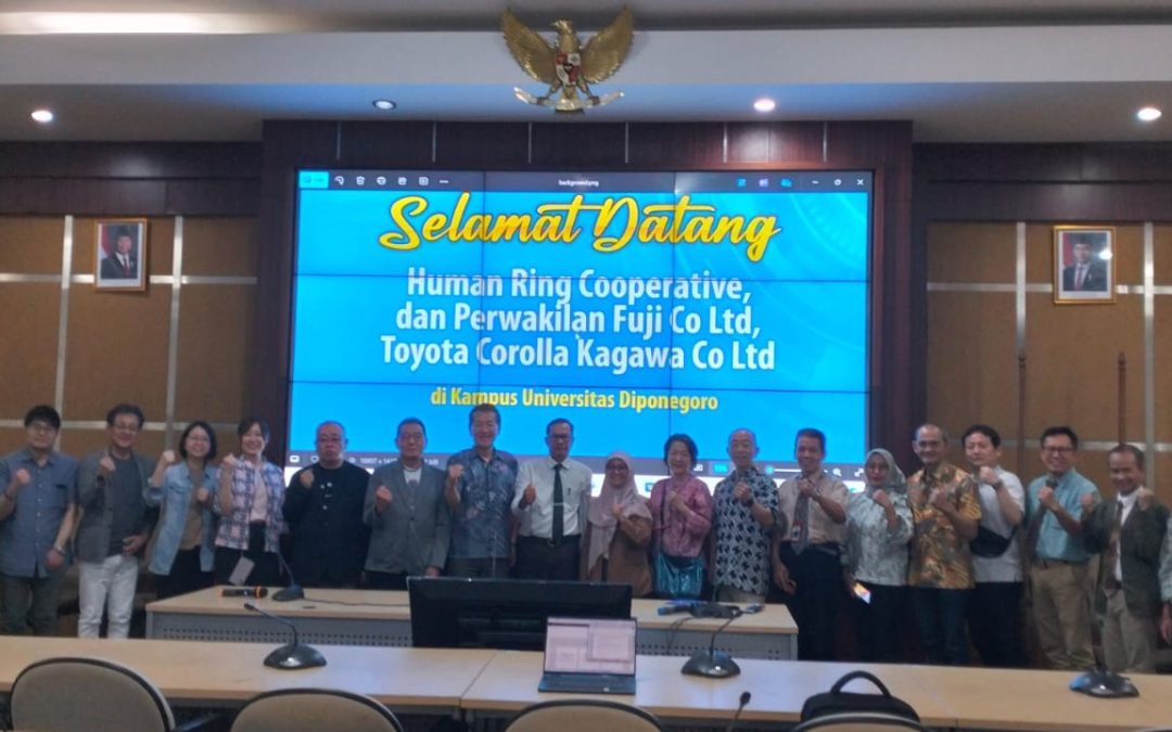 Teknologi Pangan Undip Kerjasama Dunia Kerja dengan Human Ring, Fuji, dan AEON