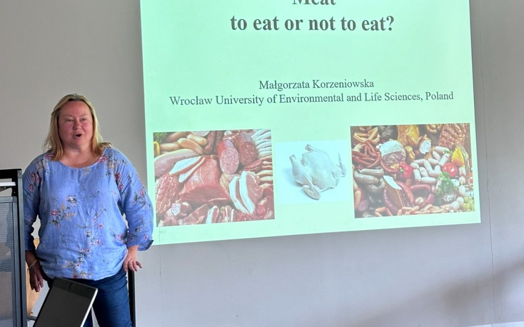 Prof. Malgorzata Kupas Peran Tanaman dalam Produk Daging Modern