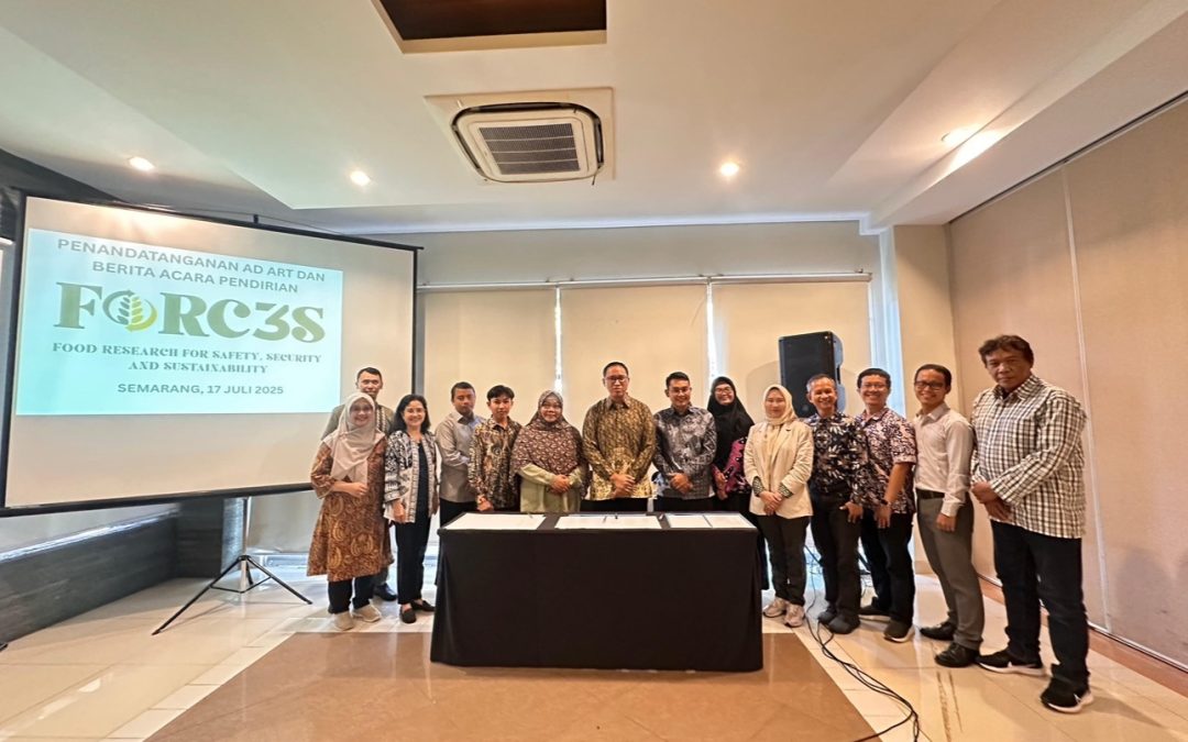 Universitas Diponegoro Gagas Konsorsium FORC3S, Fasilitasi Enam Klaster Riset Pangan Strategis