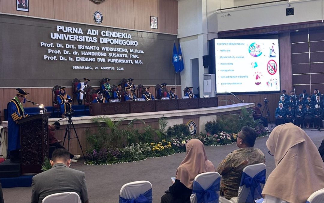 Gelar Purna Adi Cendekia bagi Tiga Guru Besar