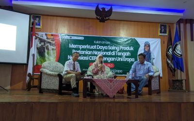 Kuliah Umum Atase Pertanian KBRI Uni Eropa Bahas Daya Saing Produk Pertanian Indonesia di Tengah Negosiasi CEPA