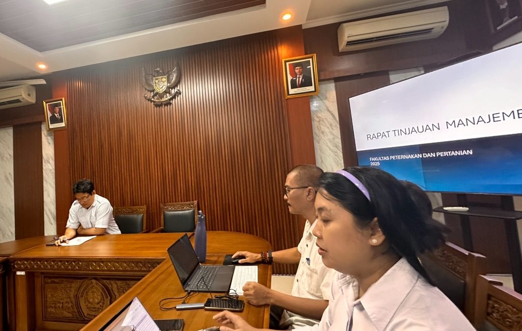 FPP Undip Gelar Rapat Tinjauan Manajemen dan Rapat Tindak Lanjut Hasil Audit Mutu Internal